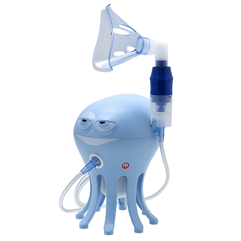 PIC Mister 8 Ośmiornica inhalator tłokowy dziecięcy mikrokompresorowy